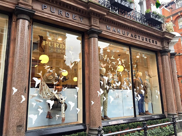 The original Purdey store in London, UK