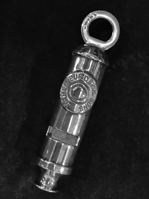 Purdey Sterling Silver Whistle