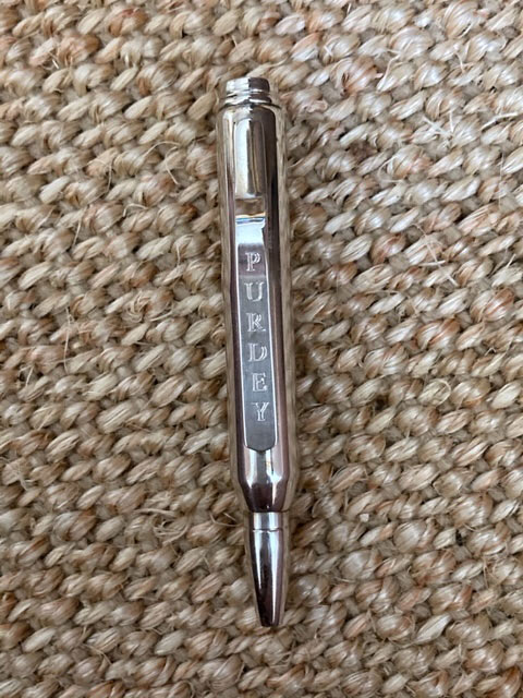 Purdey Silver Bullet Pen