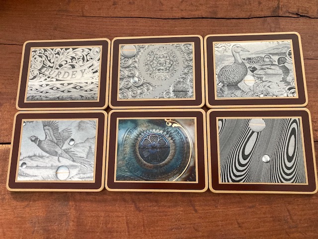 Purdey Traditional Coasters with Gun Engraving